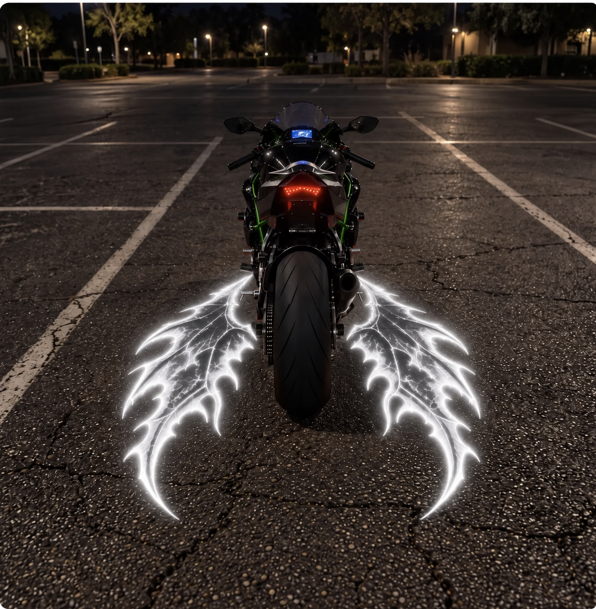 Red Line Glow™ LED Wing Projection Kit